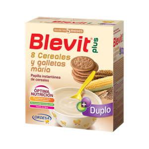 Blevit Plus 8 Cereales Bizchocho Naranja
