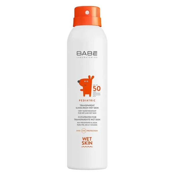 Babé Pediatric Transparent Sunscreen Wet Skin SPF 50+ 200ml
